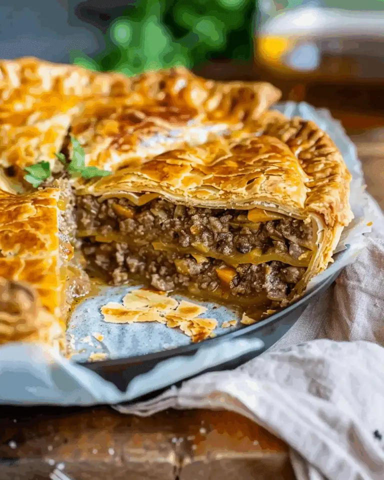 Romanian Meat Pie