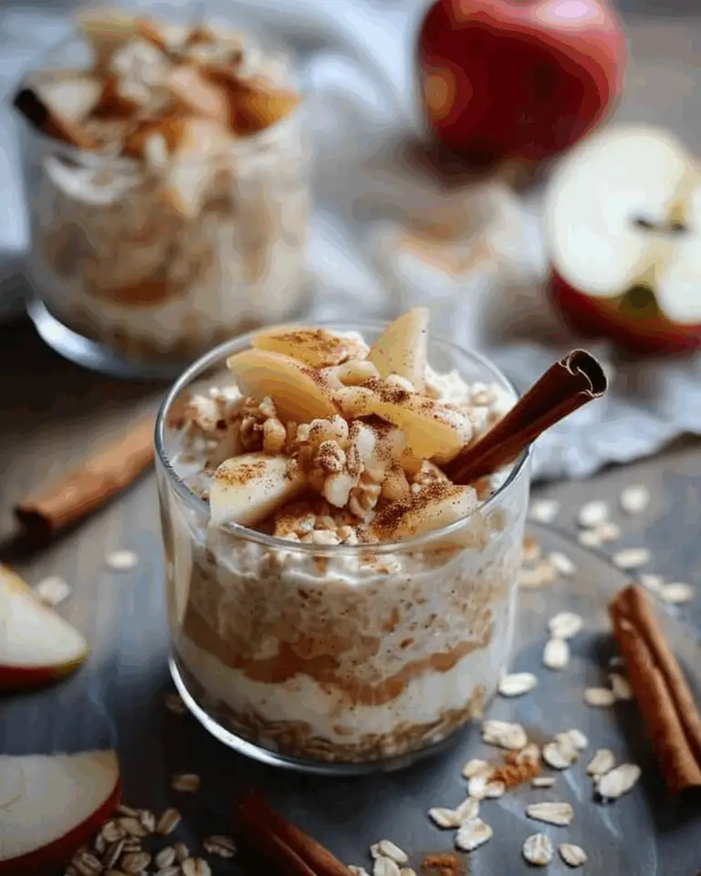 Apple Cinnamon Overnight Oats