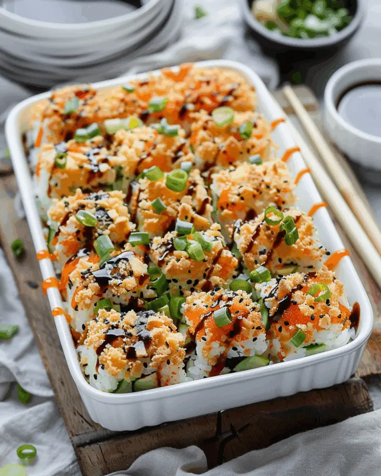 Easy Sushi Bake