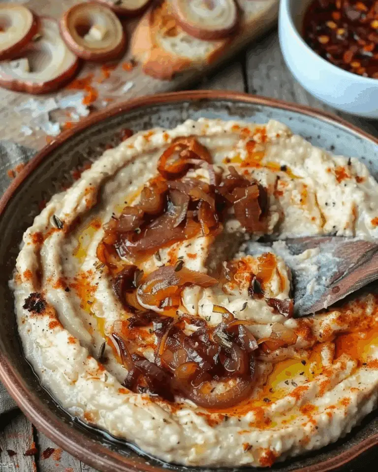 Traditional Romanian White Bean Spread