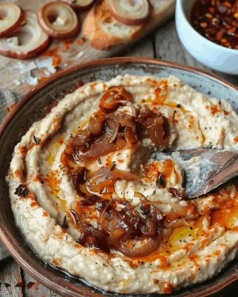 Traditional Romanian White Bean Spread