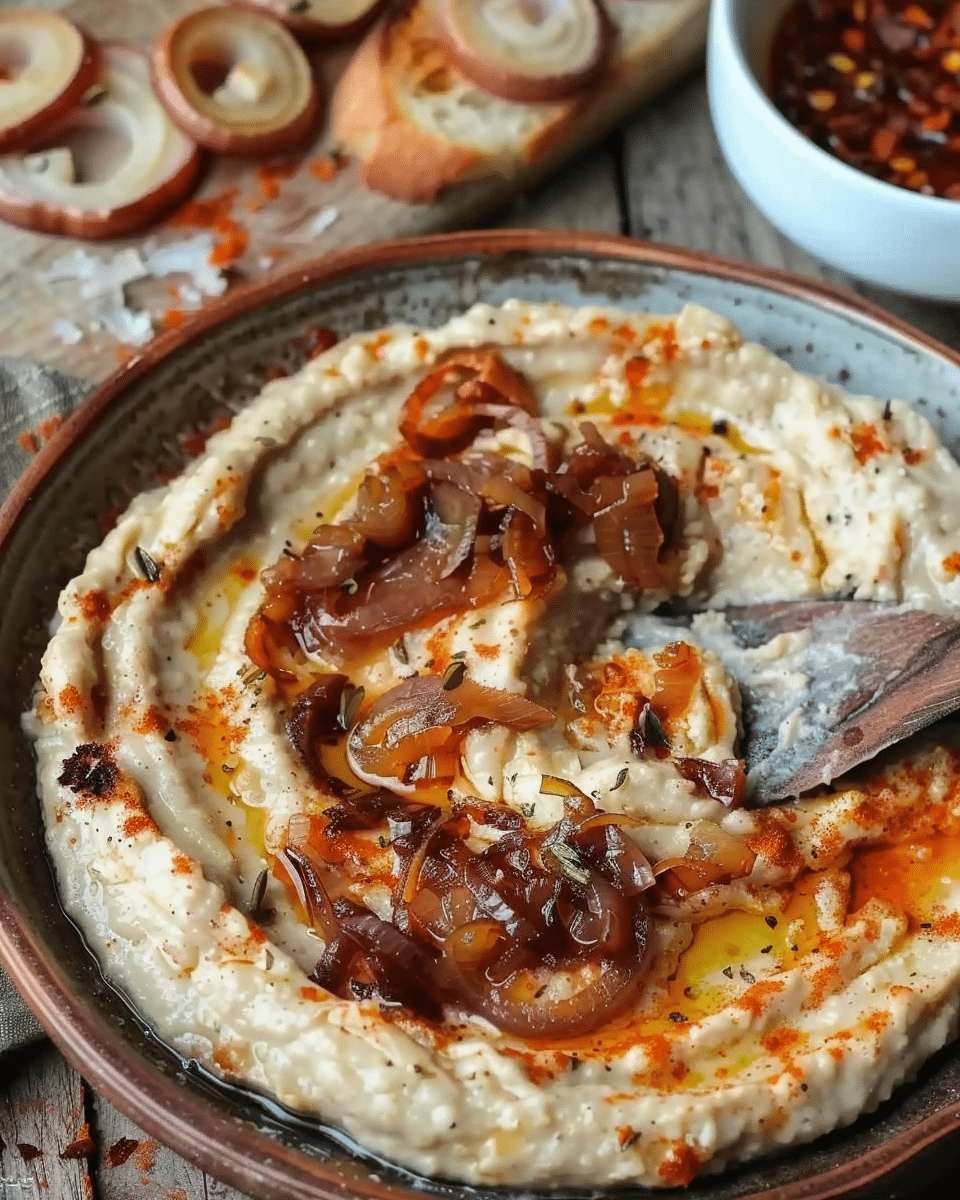 Traditional Romanian White Bean Spread