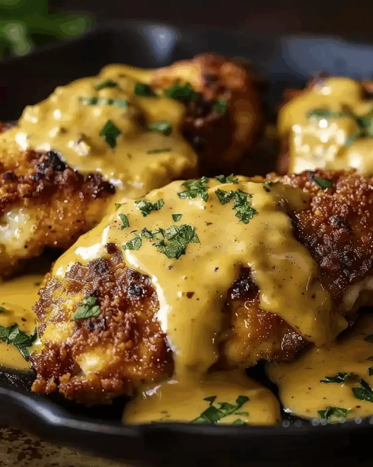 Pretzel Chicken with Mustard-Cheddar Sauce: An Amazing Ultimate Recipe