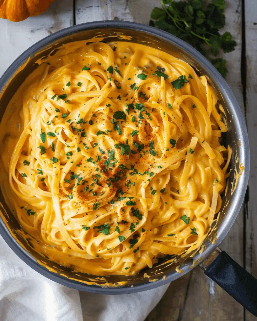 Easy Pumpkin Pasta Sauce