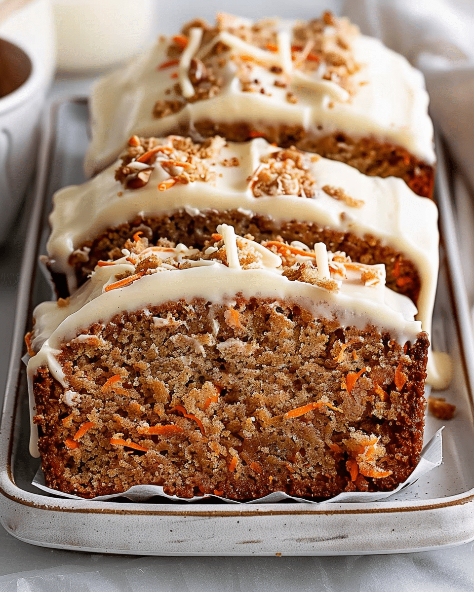 Carrot Cake Loaf Recipe