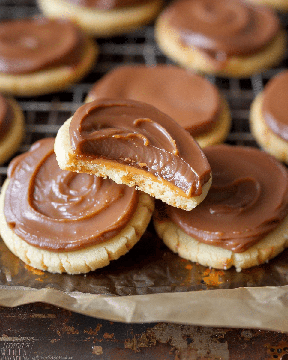Twix Cookie Cups