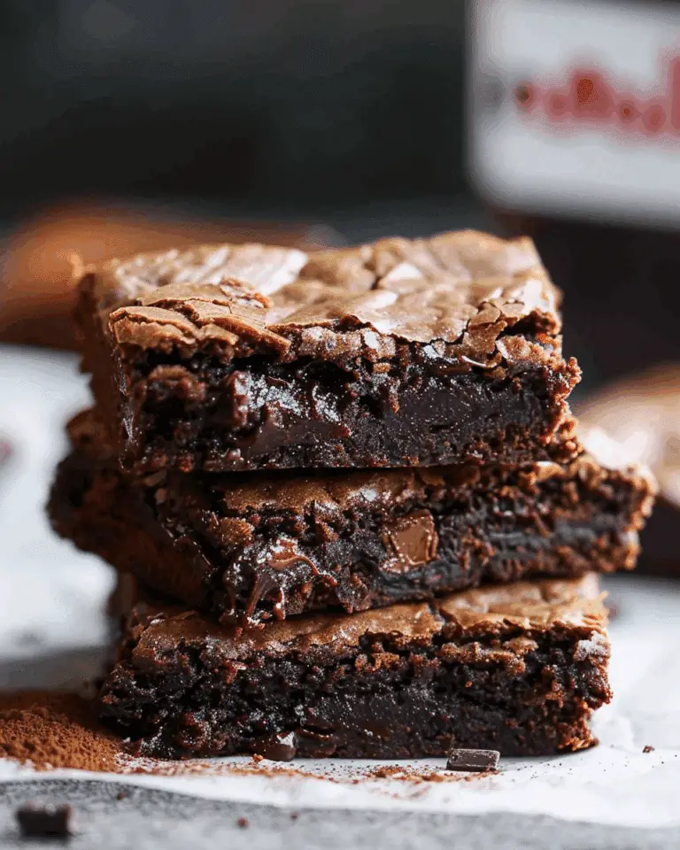 Nutella Brownies