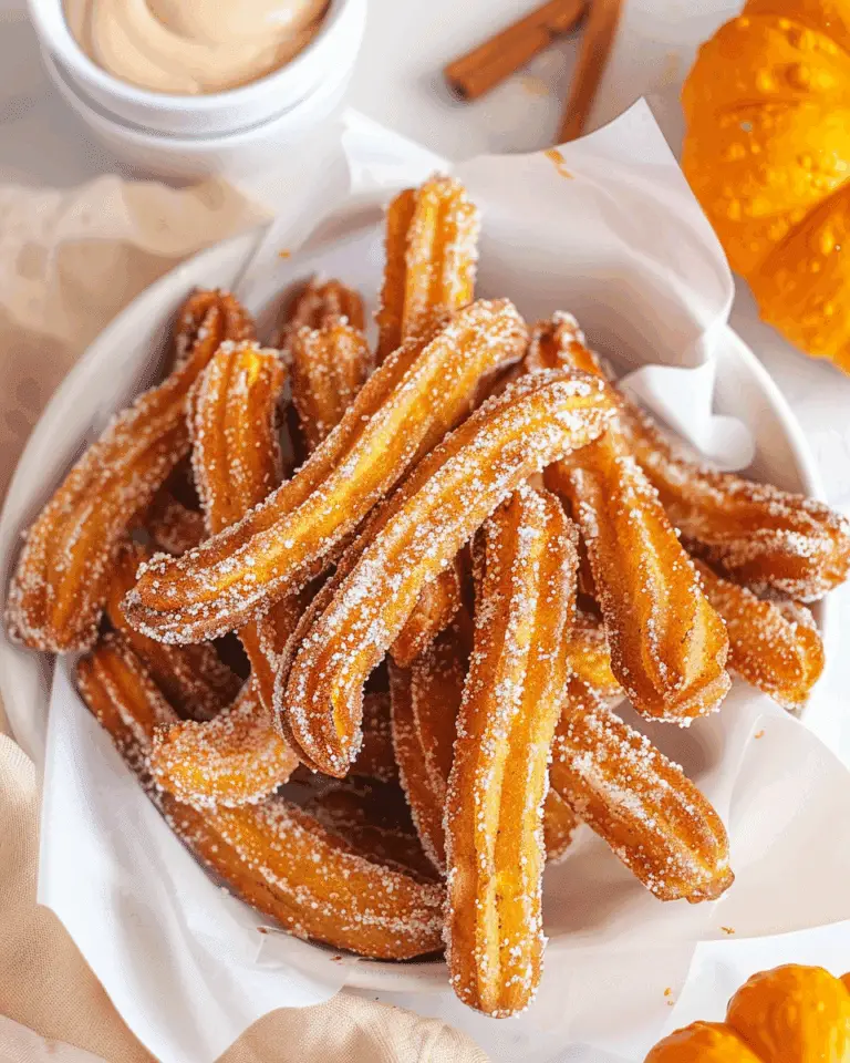 Pumpkin Churros