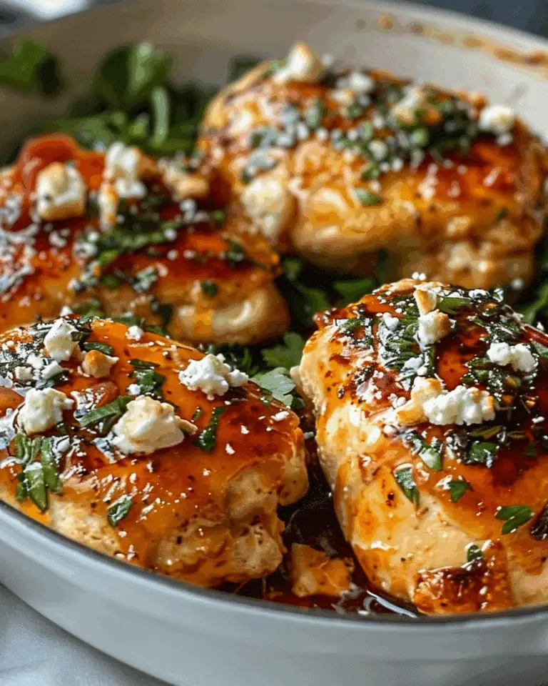 Hot Honey Feta Chicken