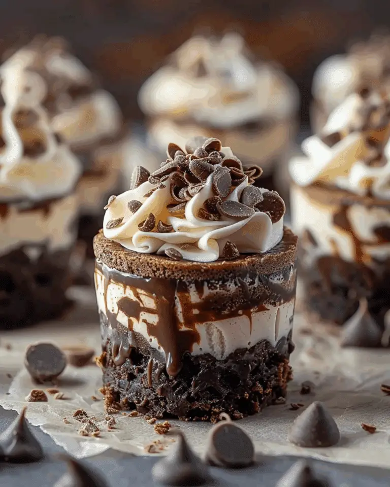 Loaded Brownie Cheesecake Cups