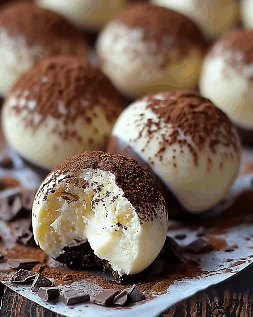 Tiramisu Truffles