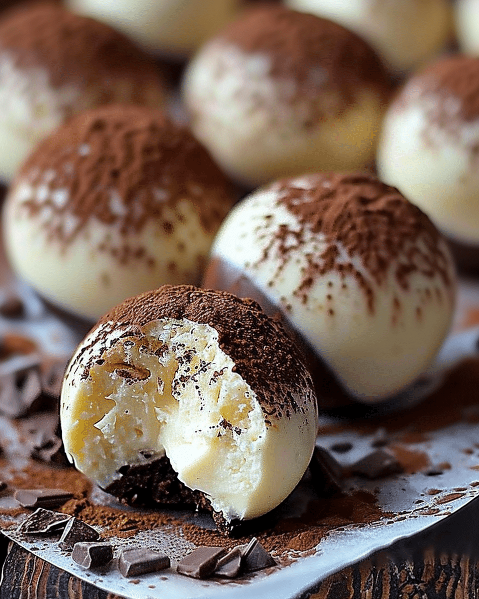 Tiramisu Truffles