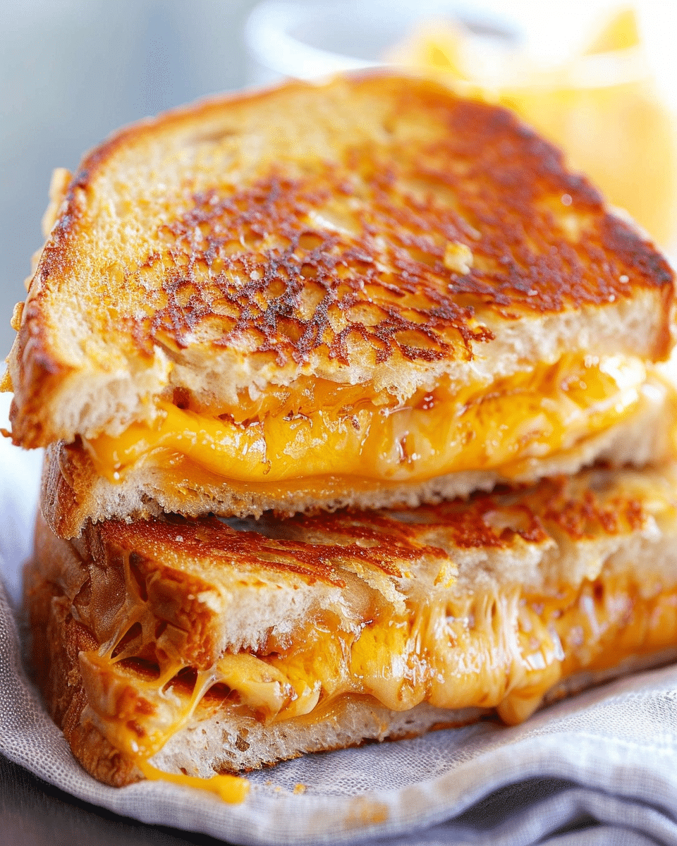 Air Fryer Grilled Cheese Sandwiches – Quick & Delicious!