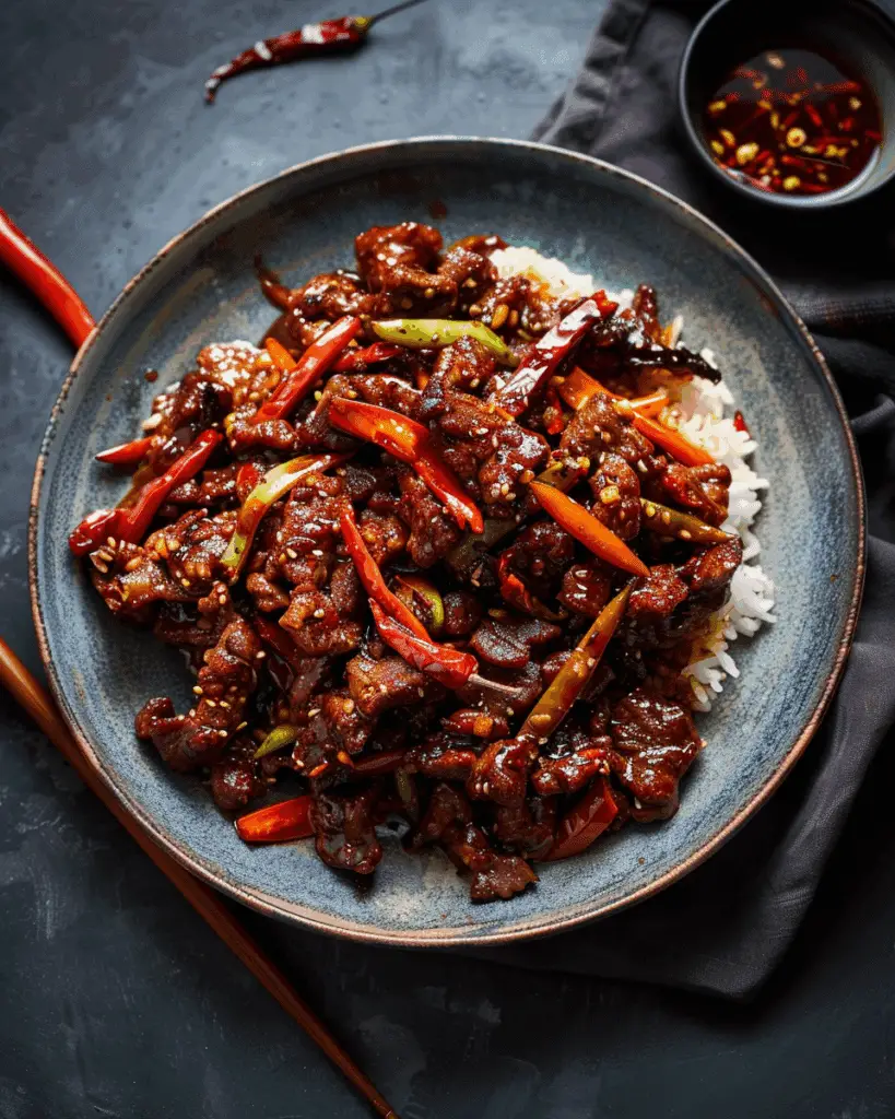 Crispy Chilli Beef