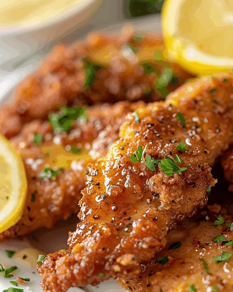 Easy Honey Lemon Pepper Chicken Tenders