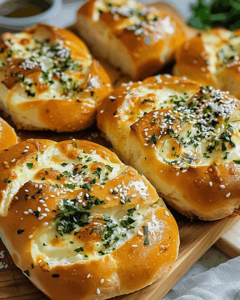 Korean Cream Cheese Garlic Bread