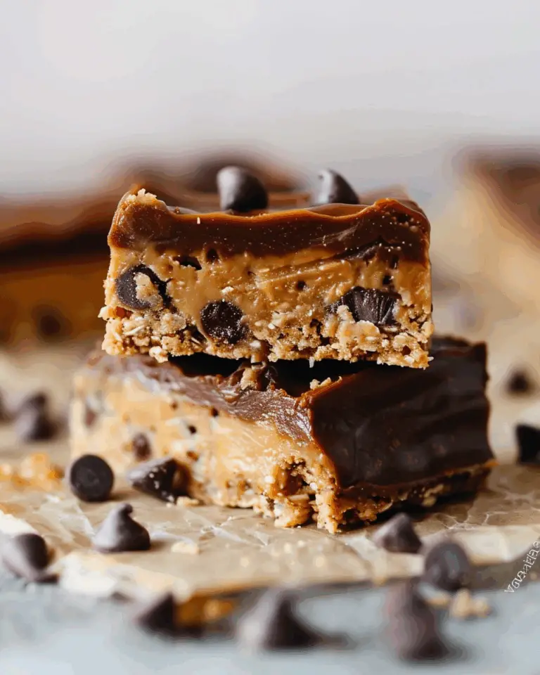 Caramel Cookie Dough Protein Bars