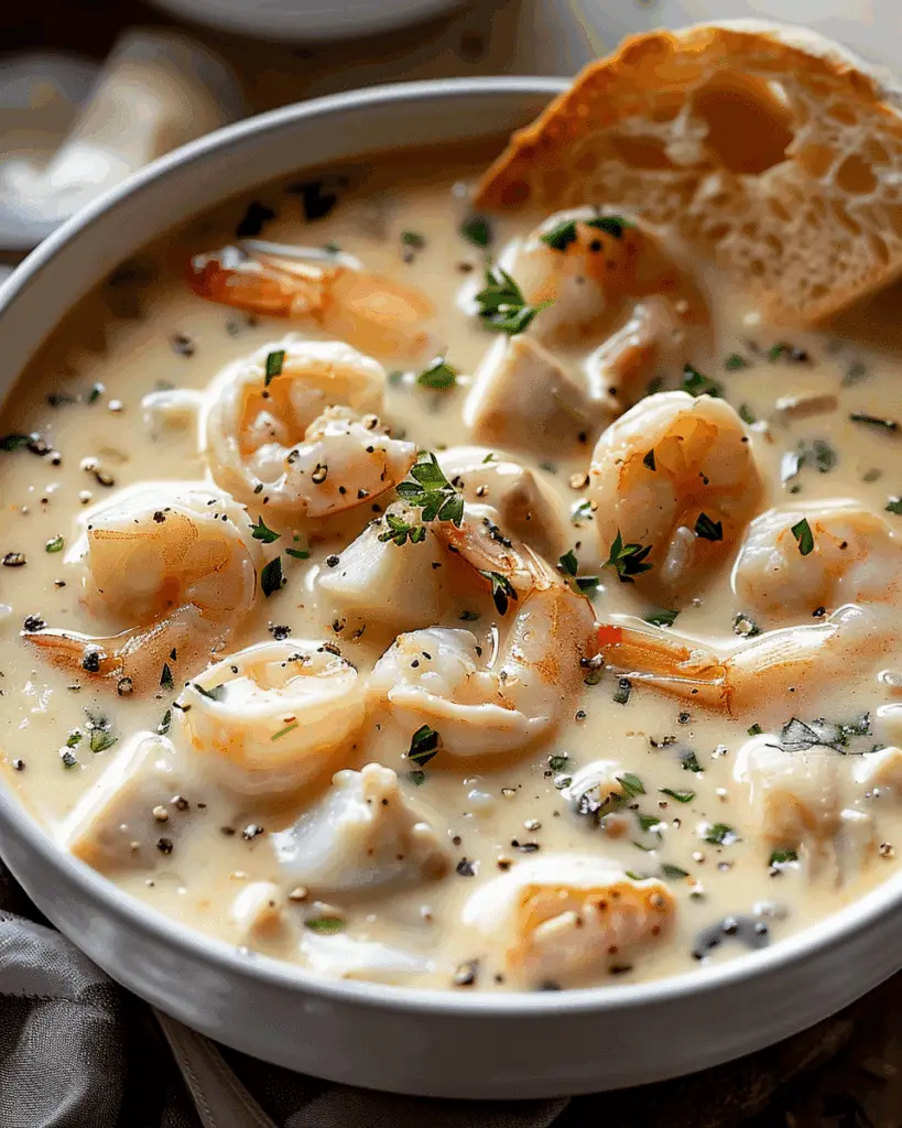 Creamy Seafood Chowder