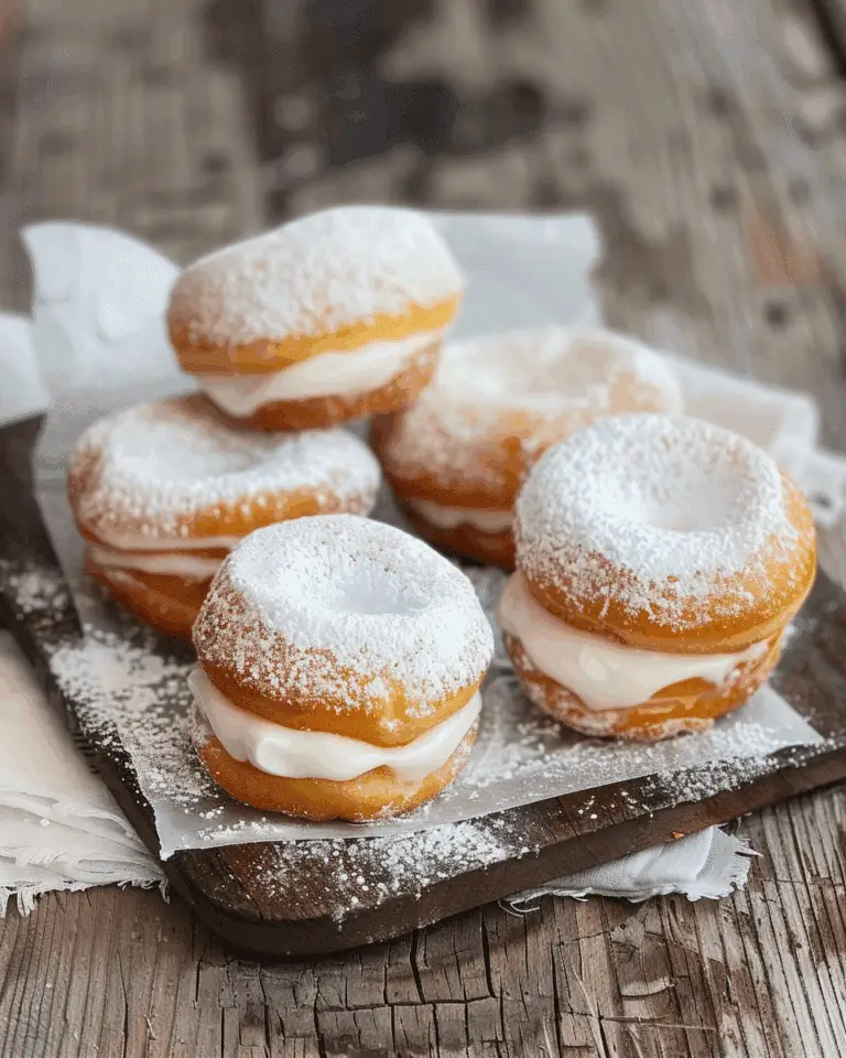 Korean Milk Cream Donuts Recipe