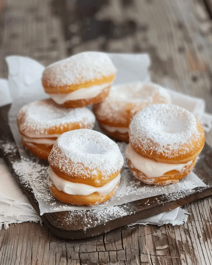 Korean Milk Cream Donuts Recipe