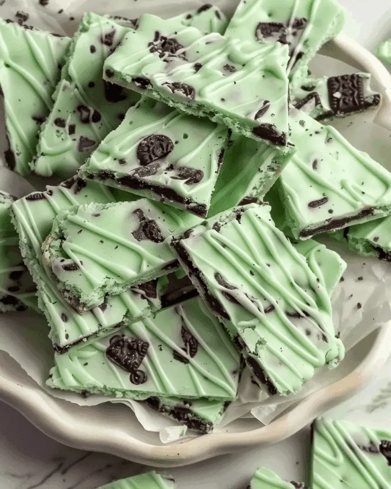 Mint Oreo Bark
