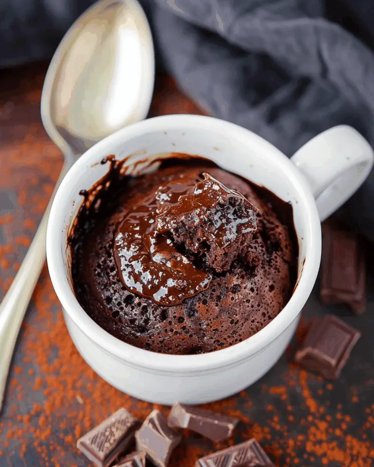 Chocolate Lava Mug Cake: The Ultimate Quick Treat