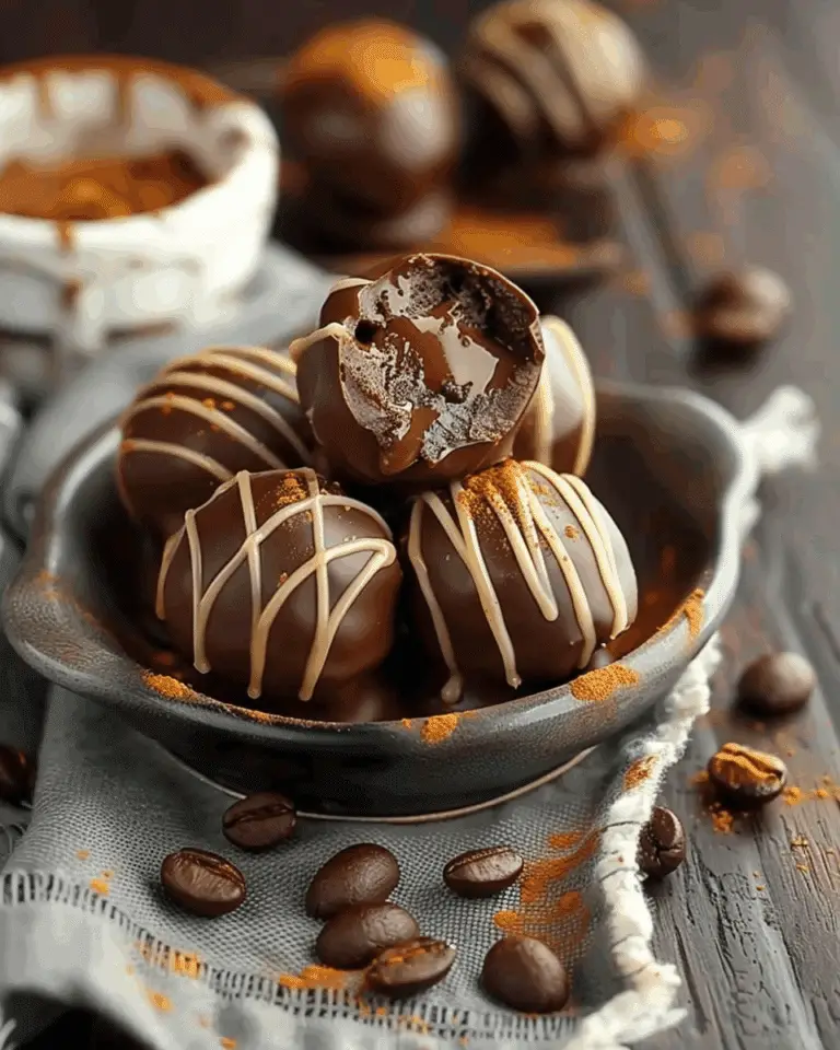 Caramel Espresso Truffles
