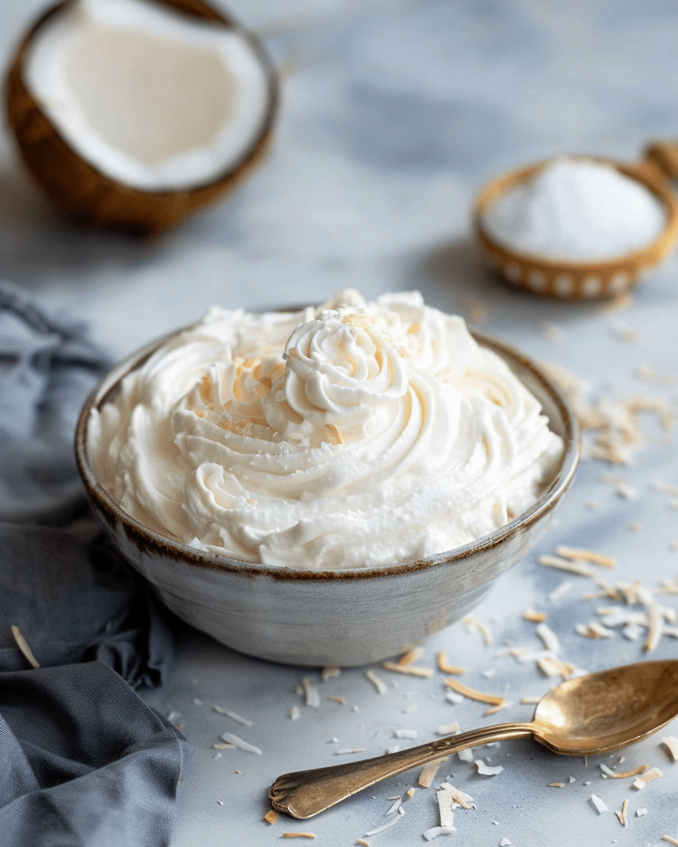 How to Make Coconut Whipped Cream