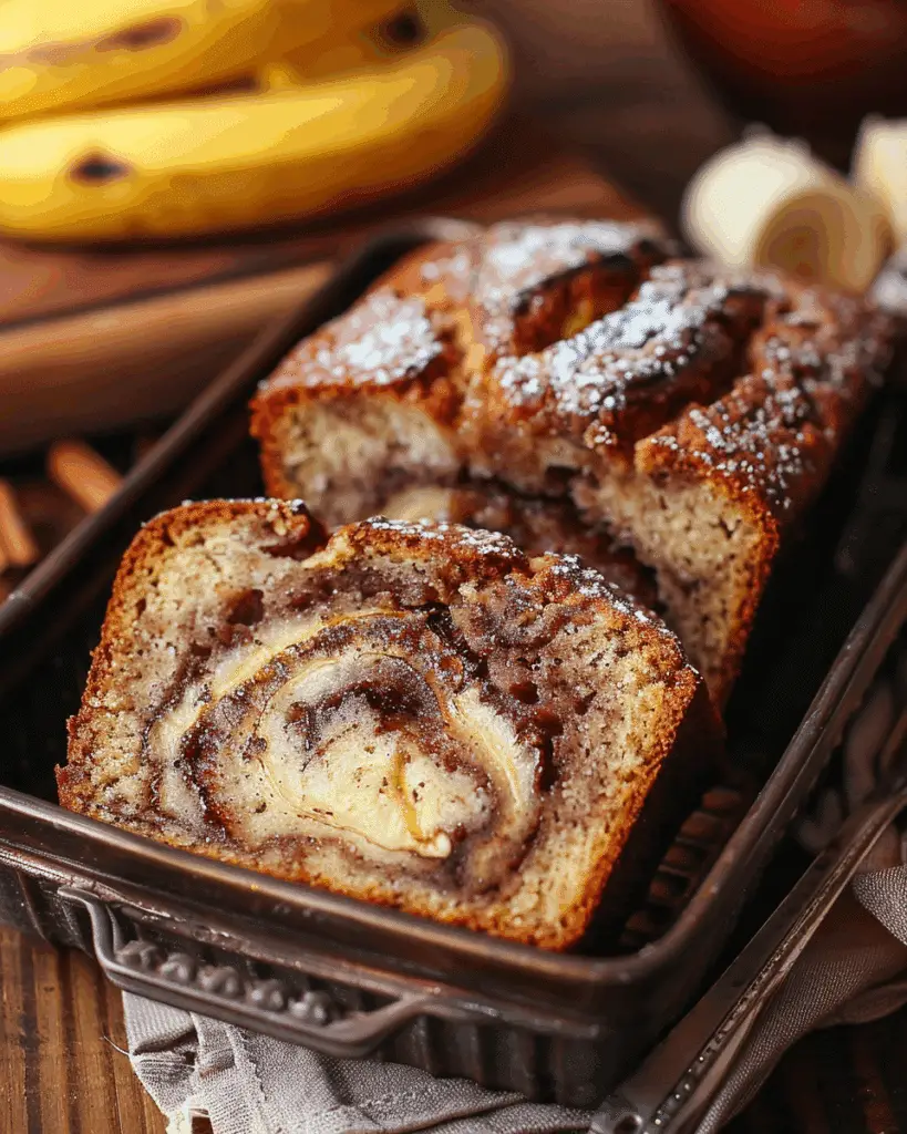 Cinnamon Swirl Banana Bread