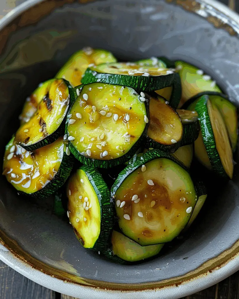 Hibachi Zucchini