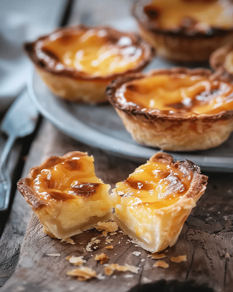 Portuguese Custard Tarts (Pastéis de Nata)