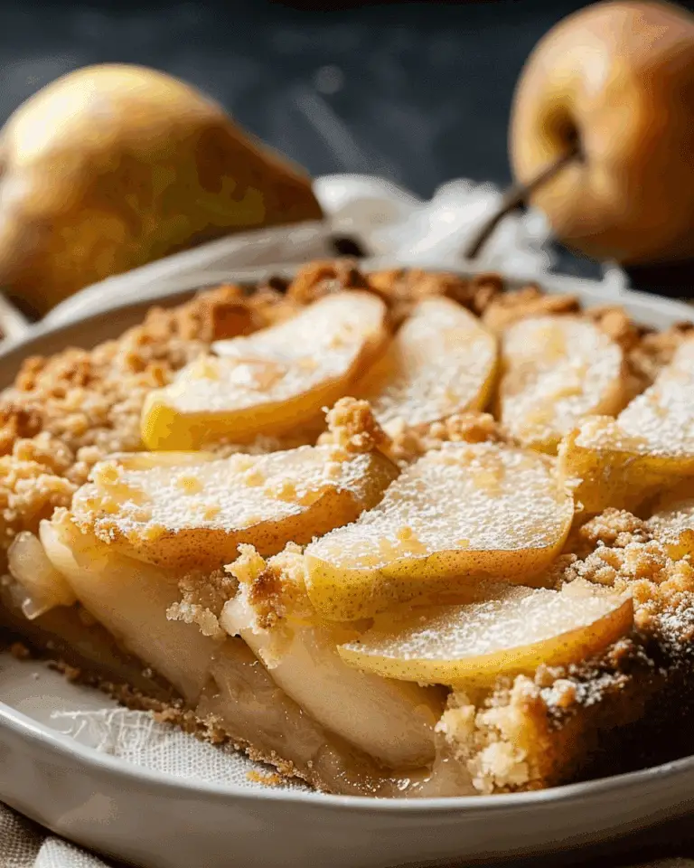 Pear Dump Cake