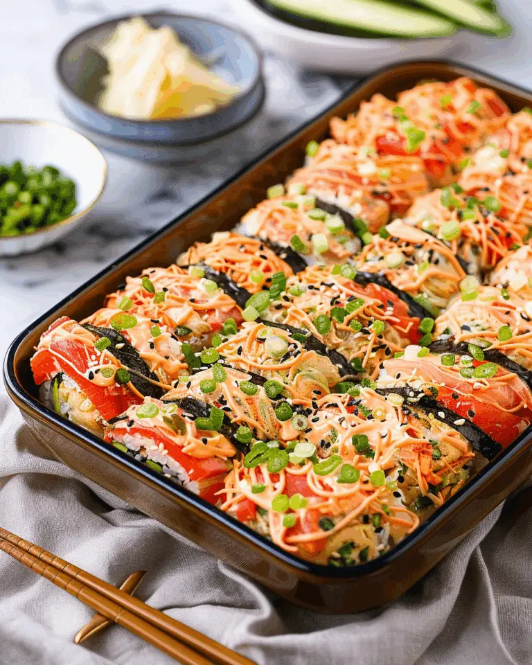 Sushi Bake Recipe