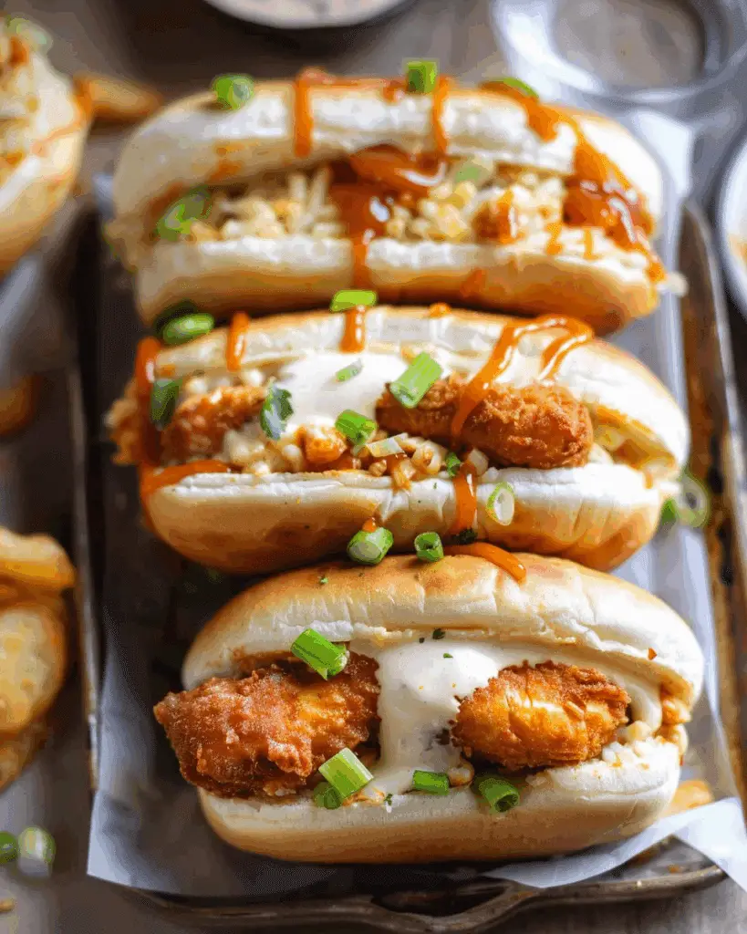 Cheesy Dynamite Chicken Buns