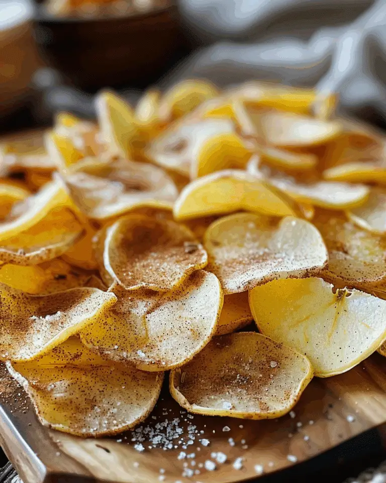 Cinnamon Apple Chips