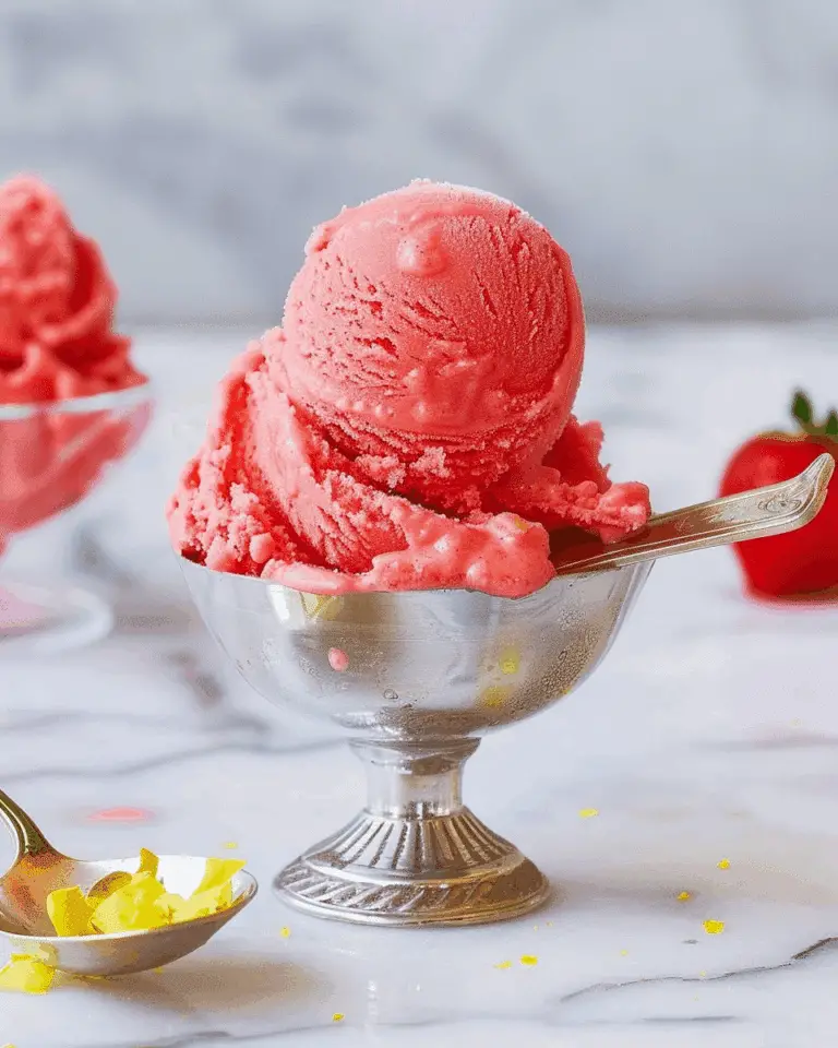 Homemade Sorbet Recipe