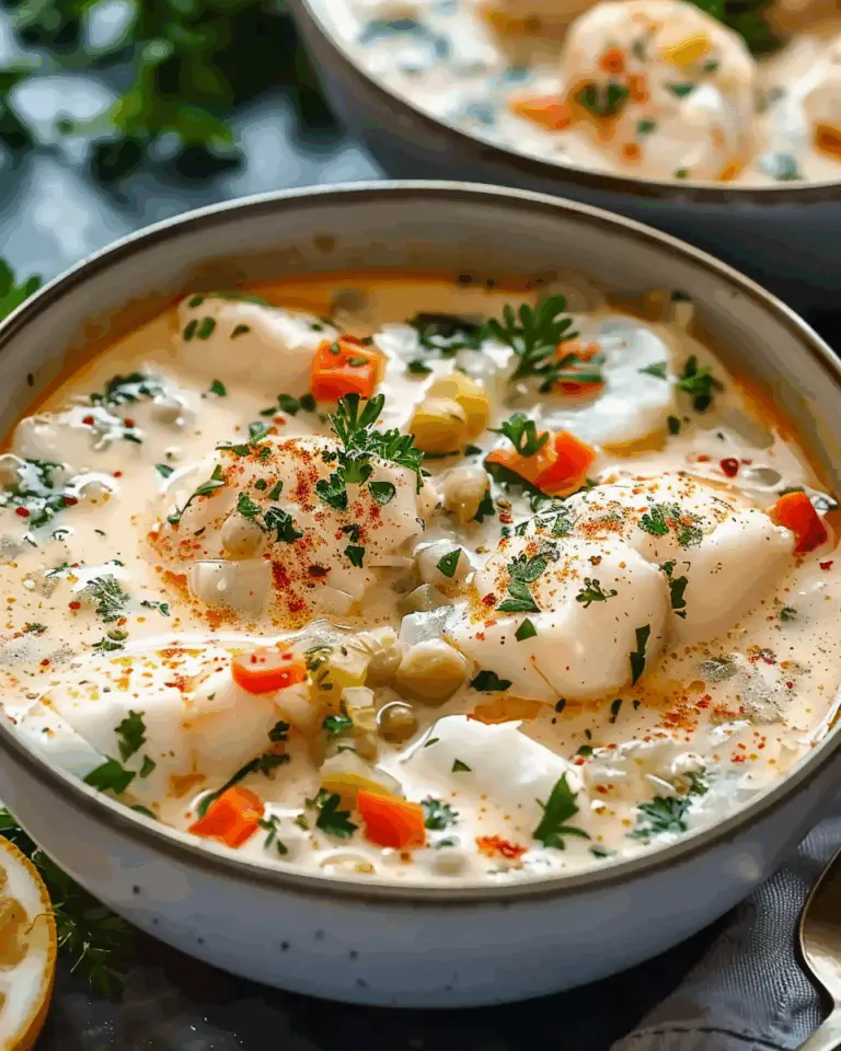 Creamy White Fish Stew