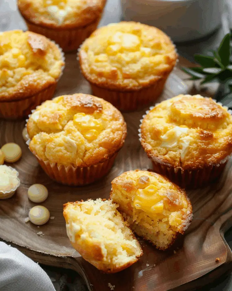 Cottage Cheese Cornbread Muffins