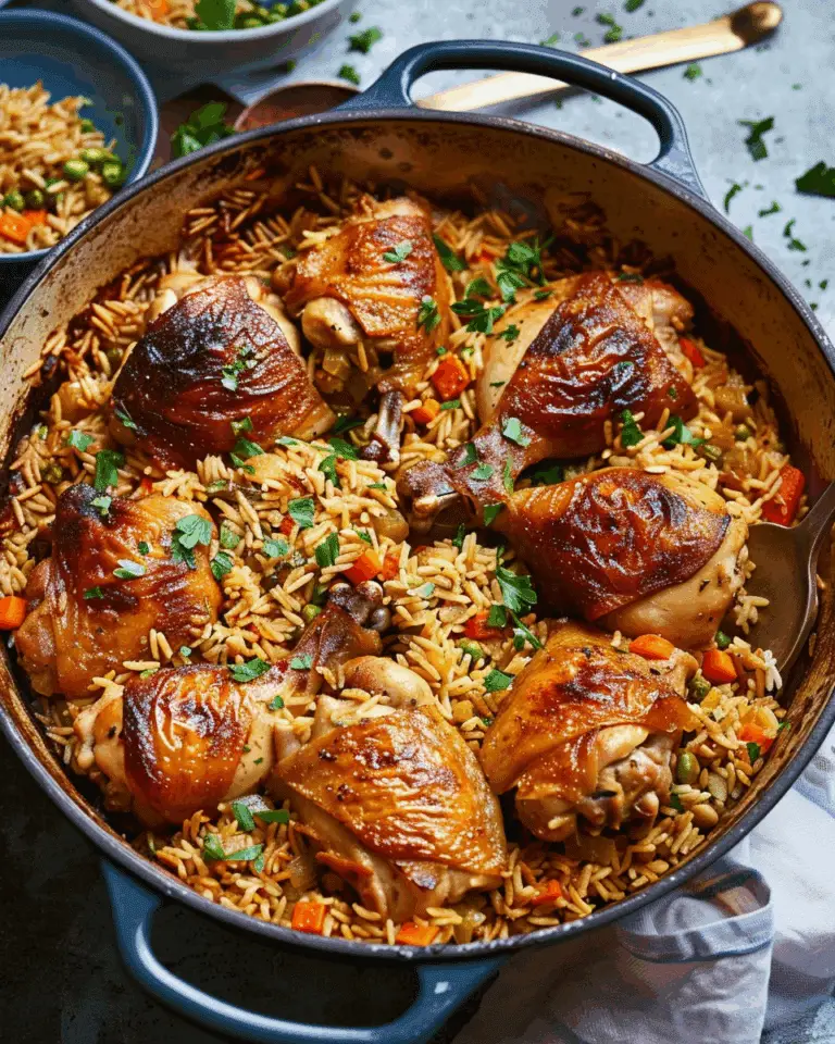 Dutch Oven Chicken and Rice
