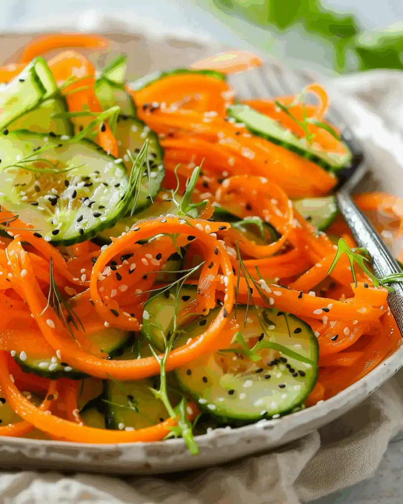 Cucumber Carrot Salad Recipe