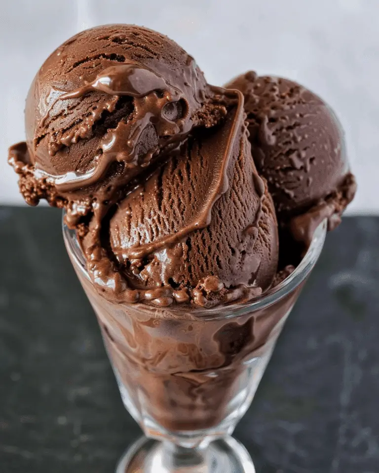 Dark Chocolate Italian Gelato