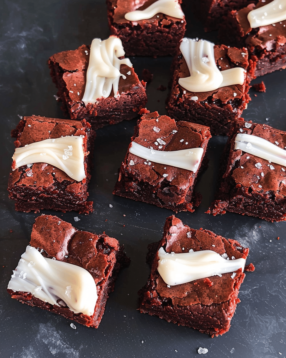 Red Velvet Brownies