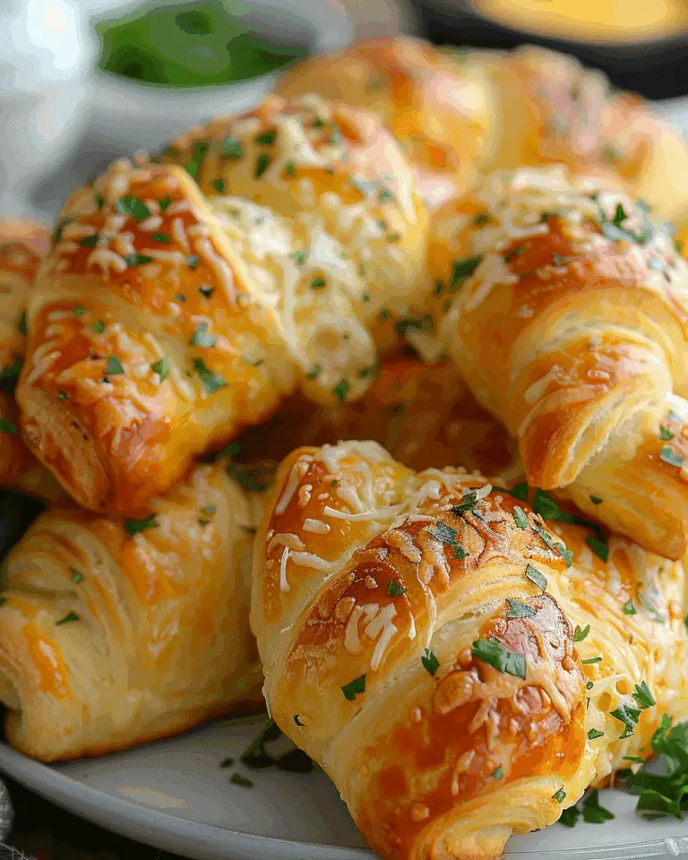 Cheesy Garlic Crescent Rolls