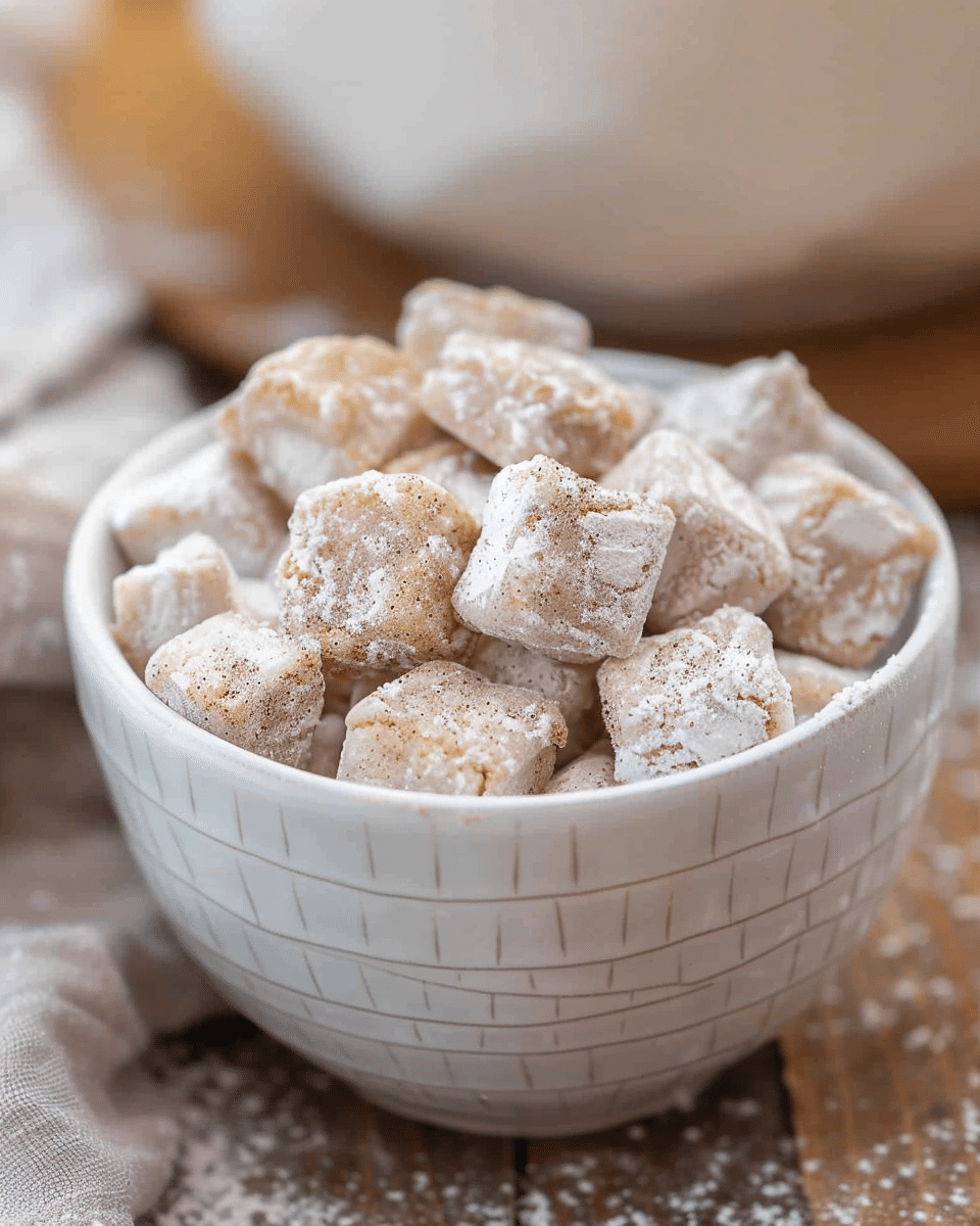 Snickerdoodle Puppy Chow Recipe