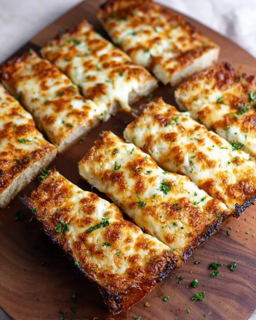 Cheesy Garlic Bread Rolls