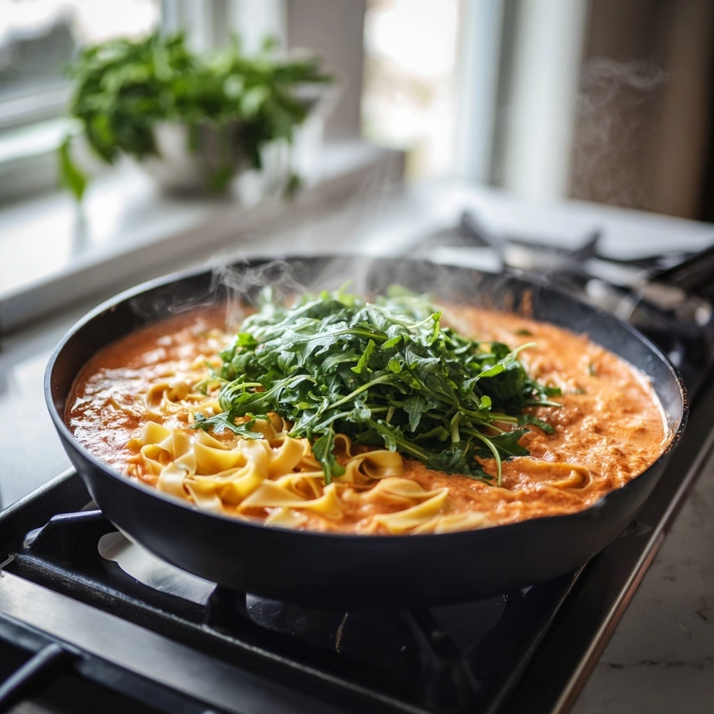 Creamy Vegan Fettuccine  - Recipe Image