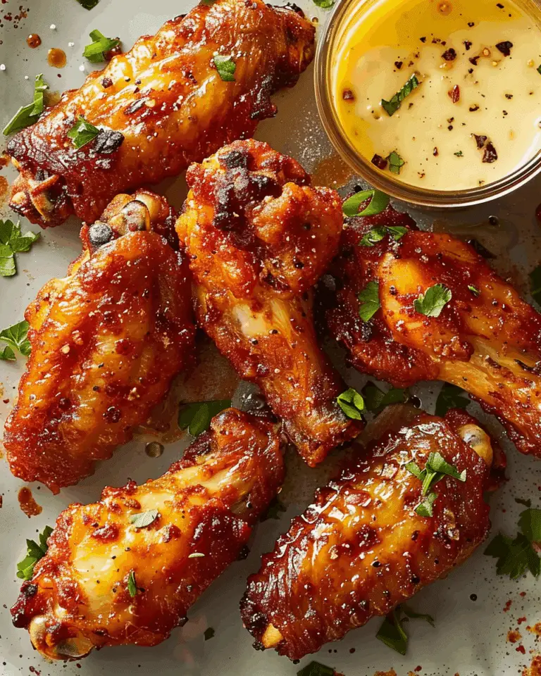 Crispy Baked Chicken Wings Recipe