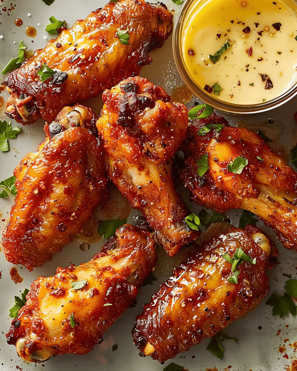 Crispy Baked Chicken Wings Recipe
