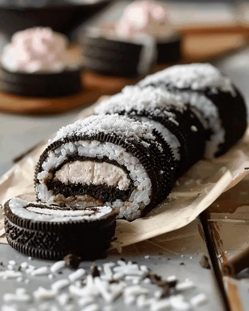 Oreo Sushi Rolls