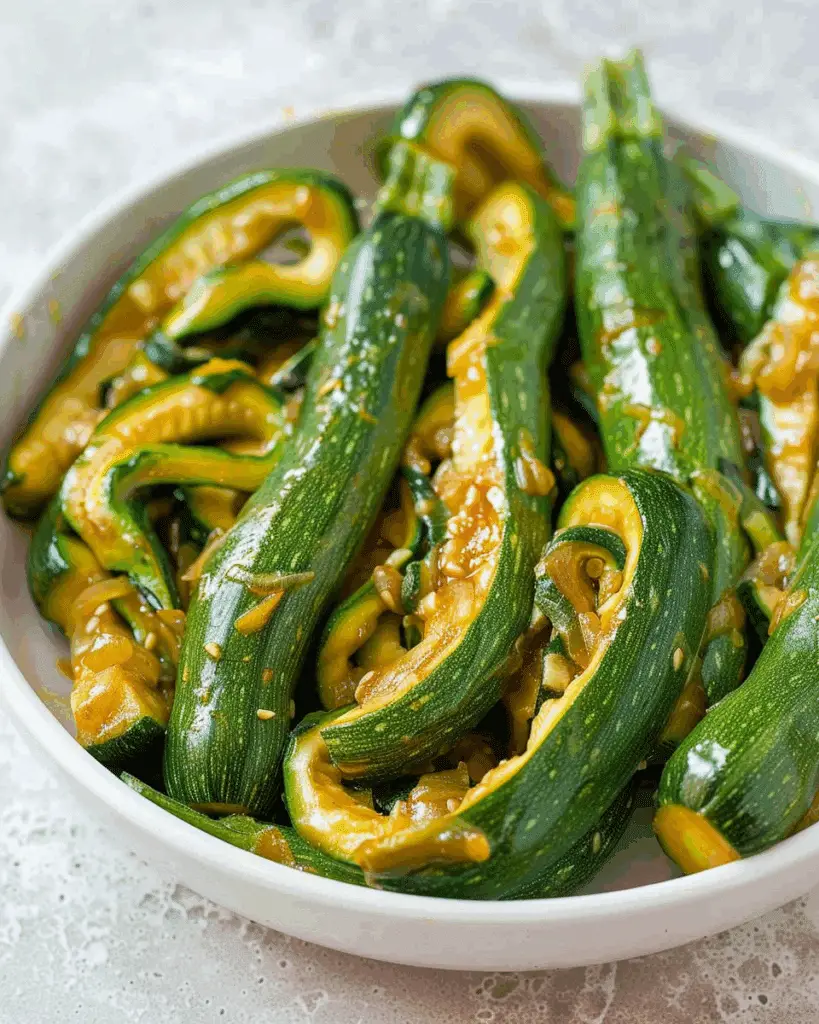 Chinese Zucchini Noodle Salad
